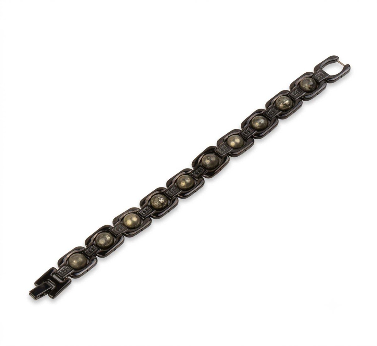 Metal Raw Pyrite Bracelet