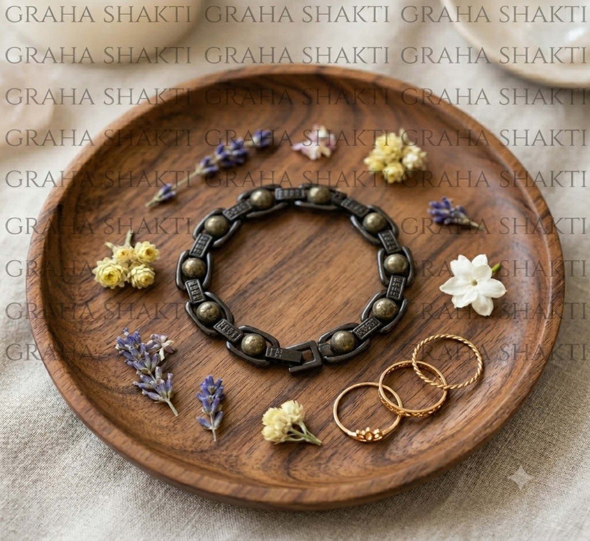 Metal Raw Pyrite Bracelet