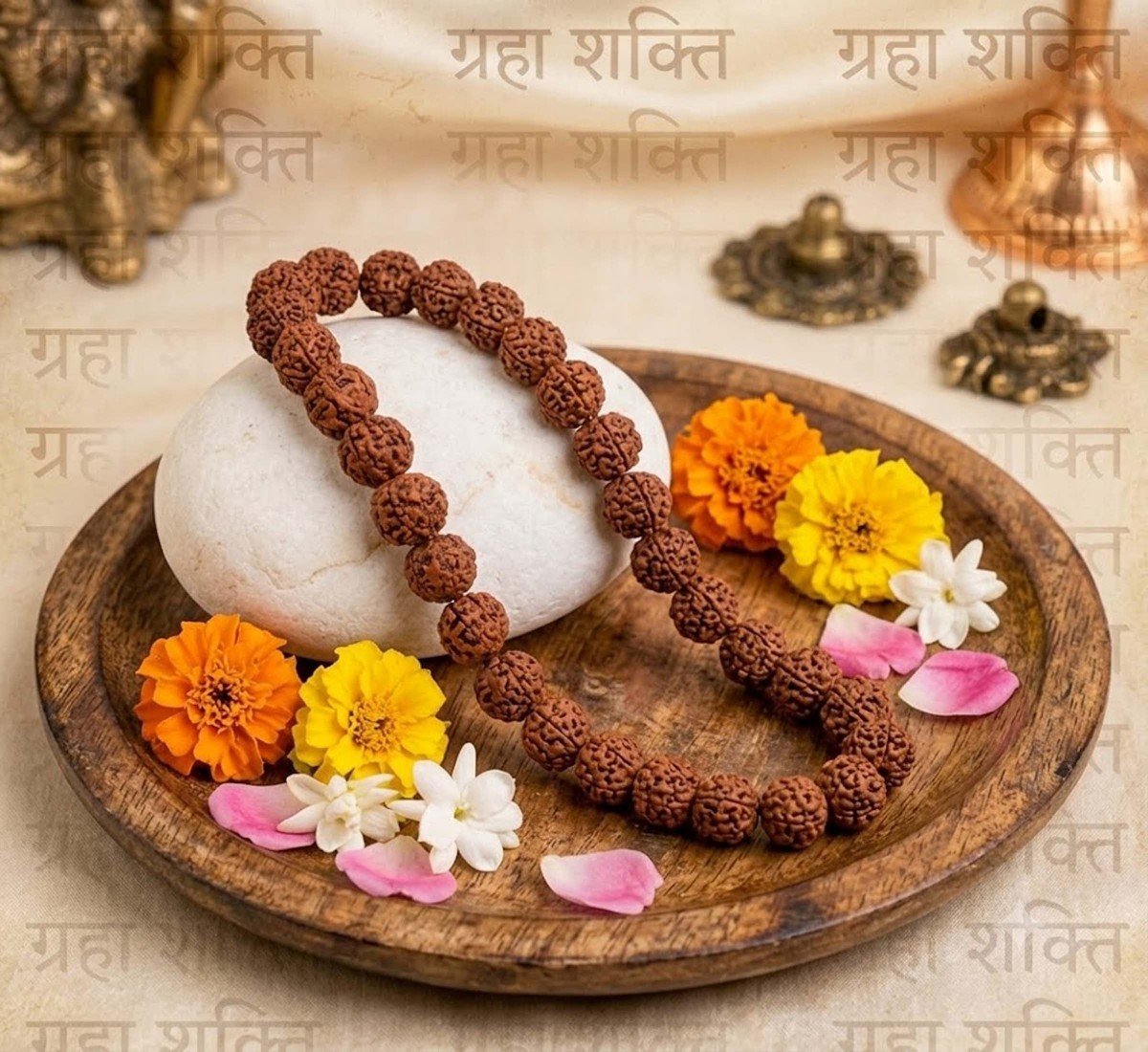 7 Mukhi Rudraksha Bracelet