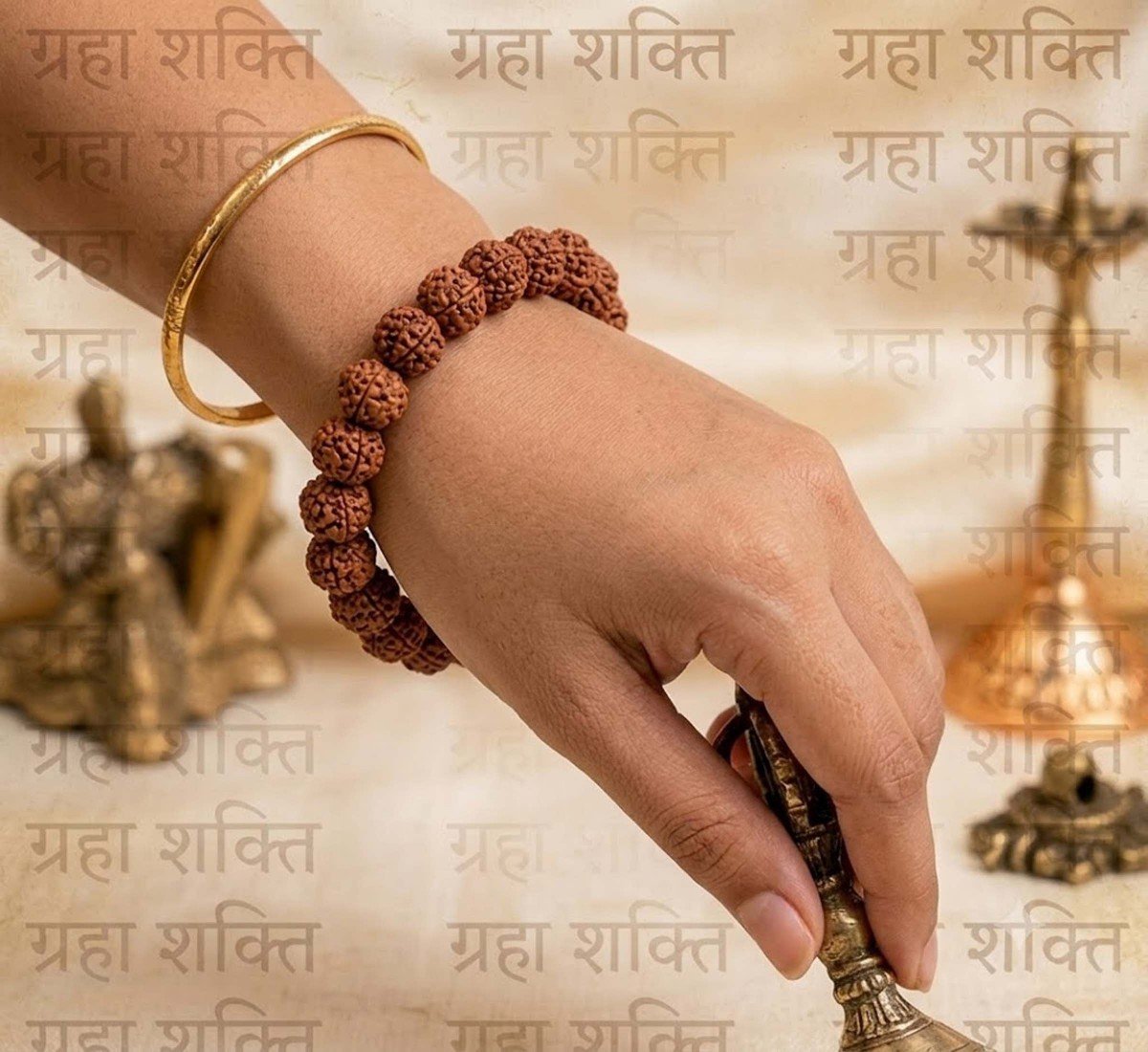 7 Mukhi Rudraksha Bracelet
