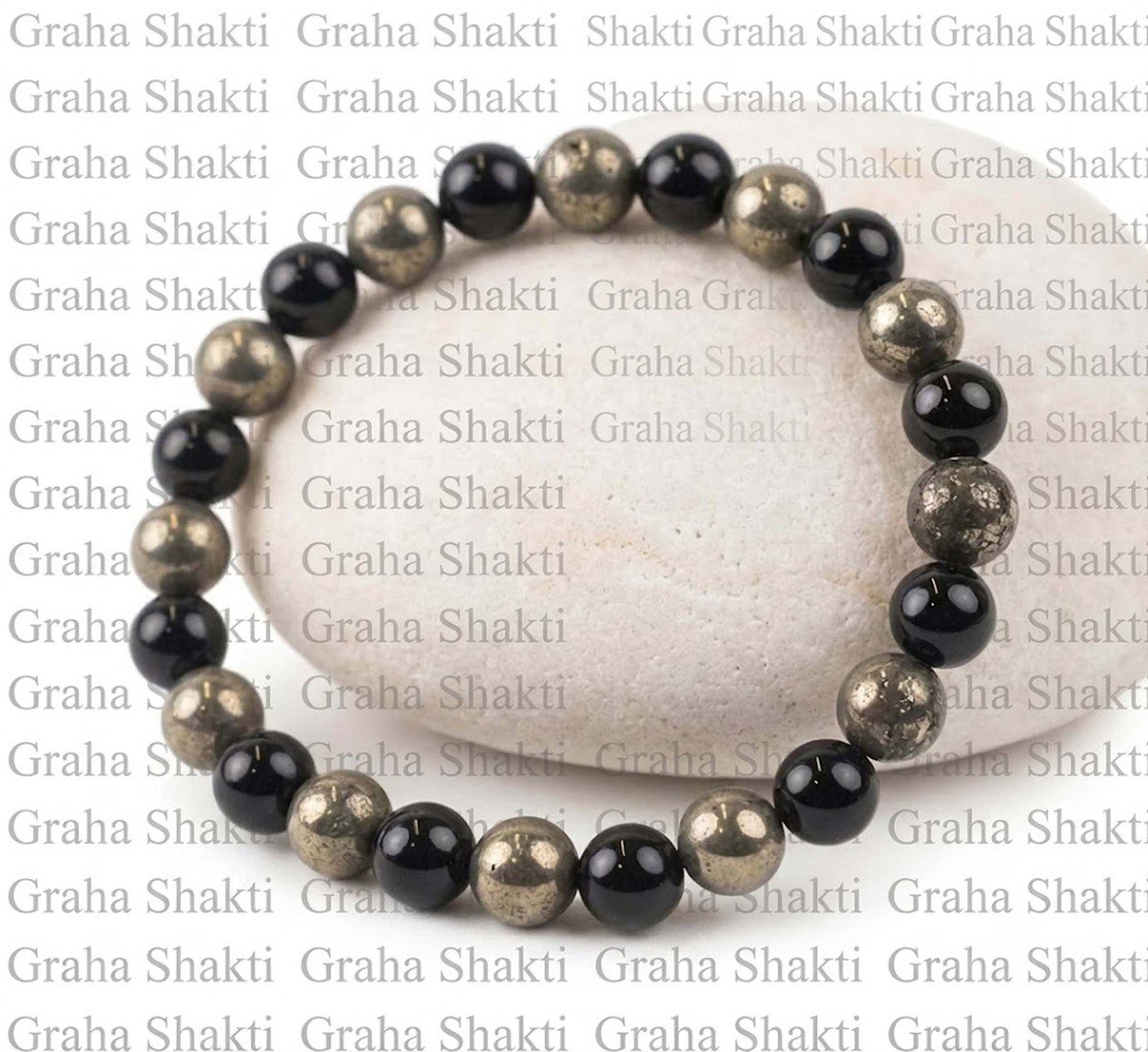 Pyrite & Black Obsidian