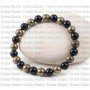 Pyrite & Black Obsidian