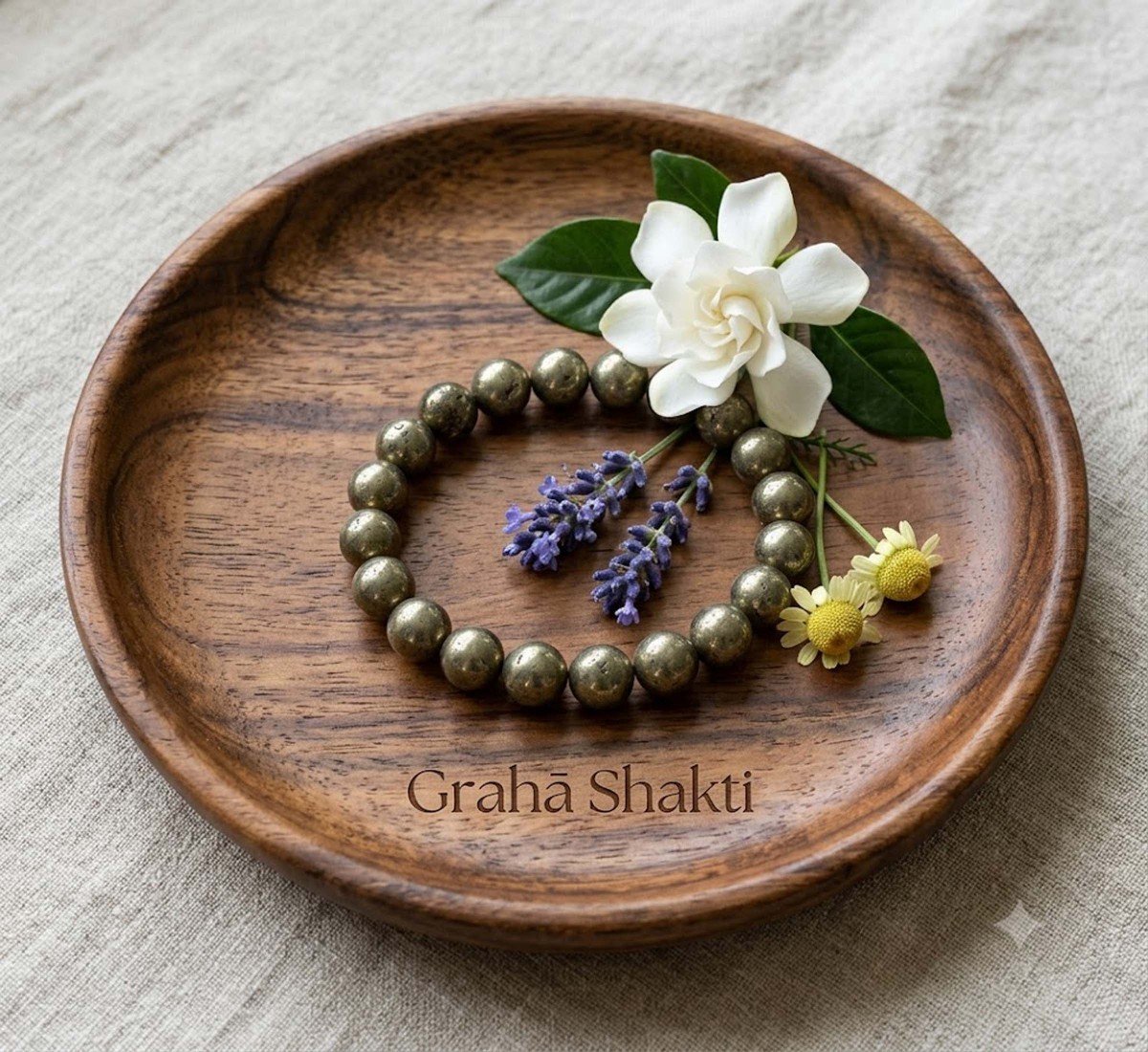 Raw Pyrite Bracelet