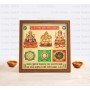 Shree Lakshmi Kuber Ganesh Yantra 