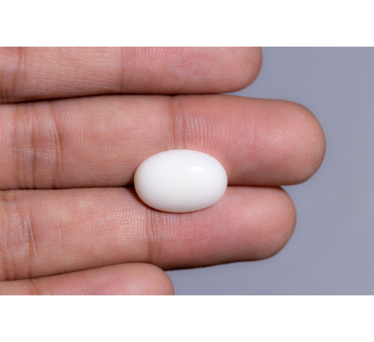 Natural White Coral 8.02 Carat
