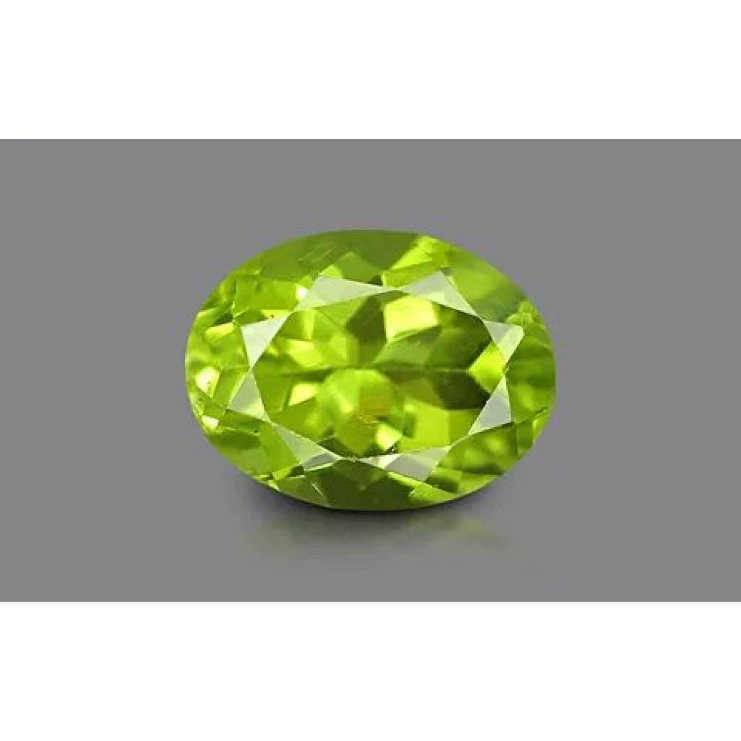 Peridot 9X7 MM 2.18 Carats