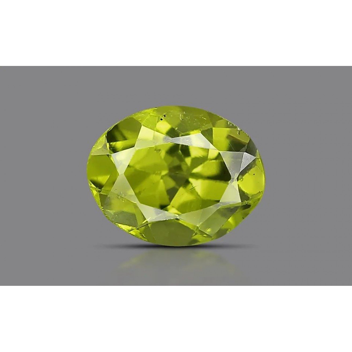 Peridot 9X7 MM 1.96 Carats
