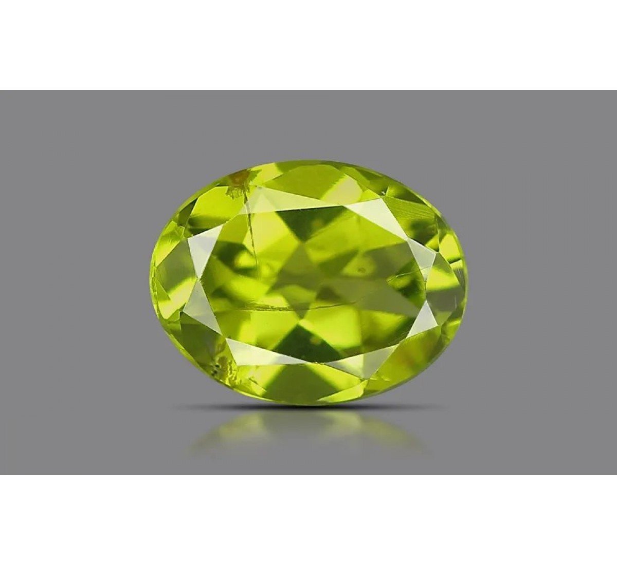 Peridot 9X7 MM 1.81 Carats
