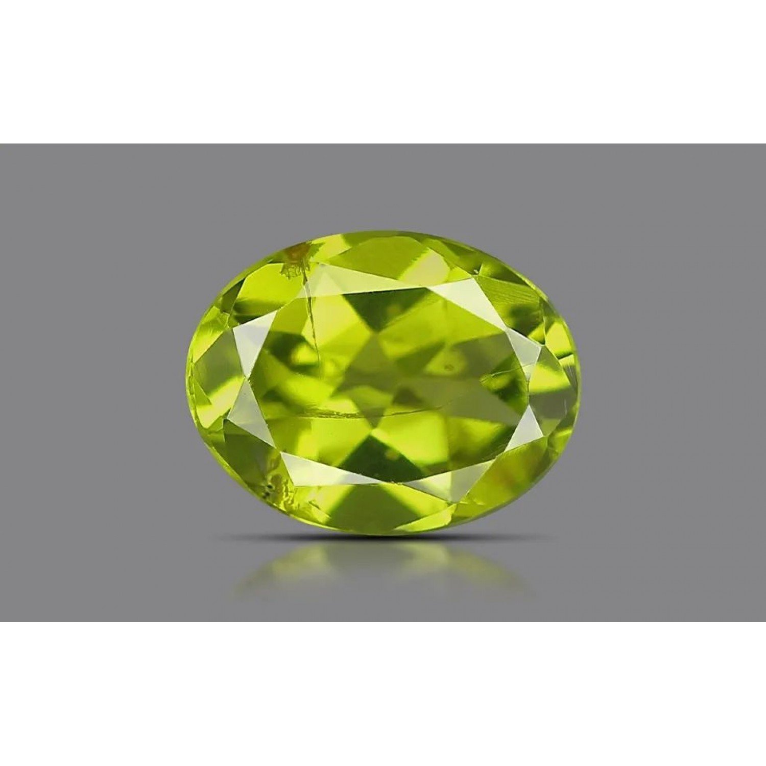 Peridot 9X7 MM 1.81 Carats