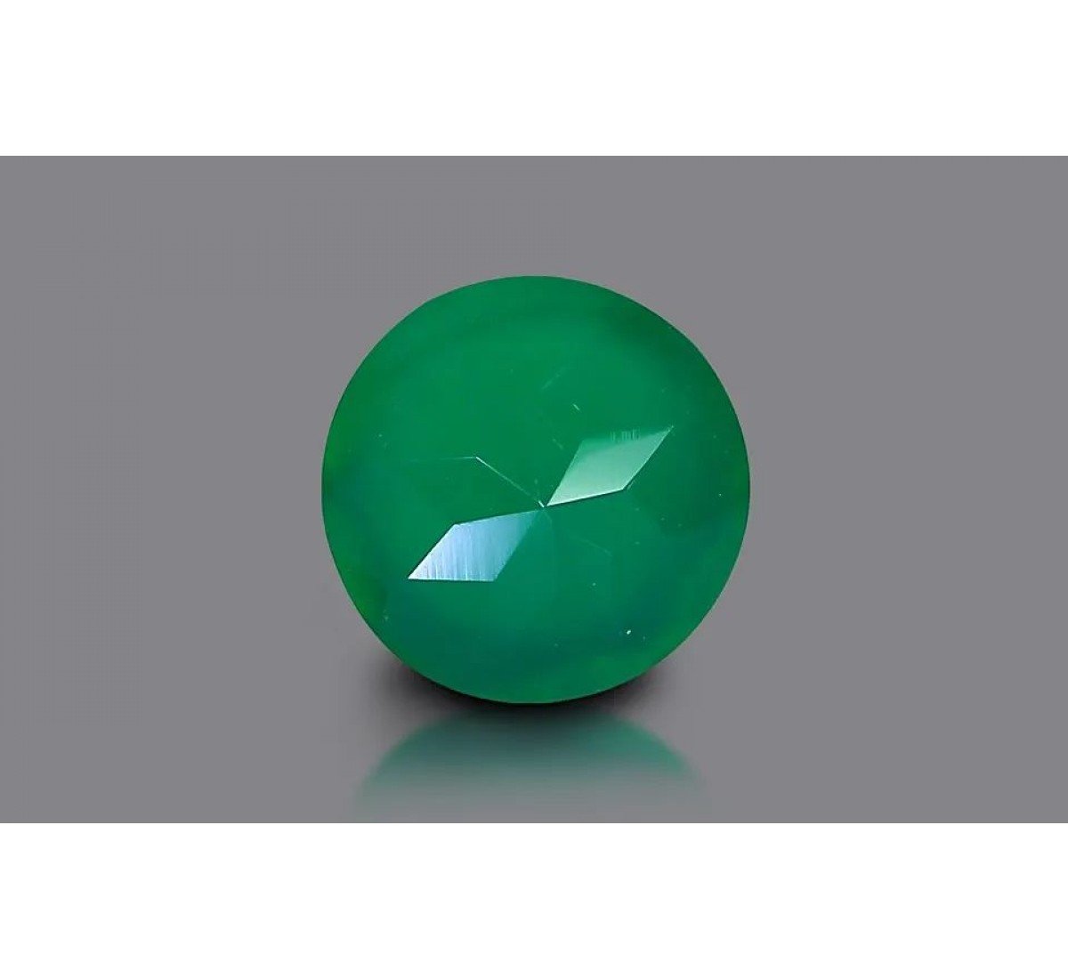 Green Onyx 9 MM 2.10 Carats