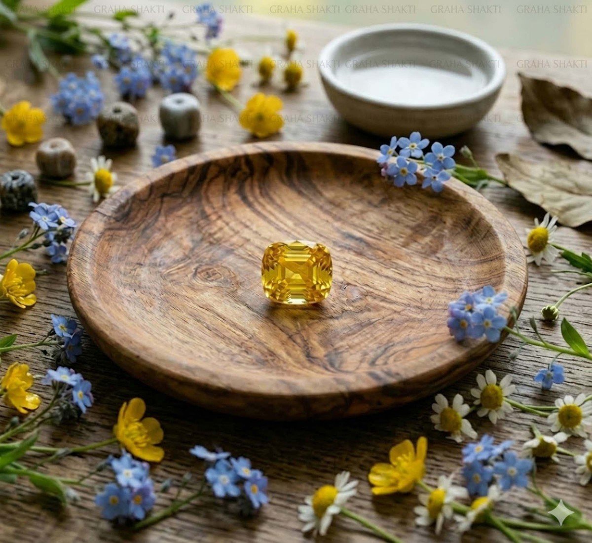 Pukhraj Yellow Sapphire 