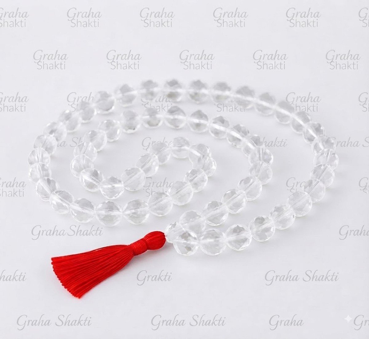 Sfatik (Clear Quartz ) Mala