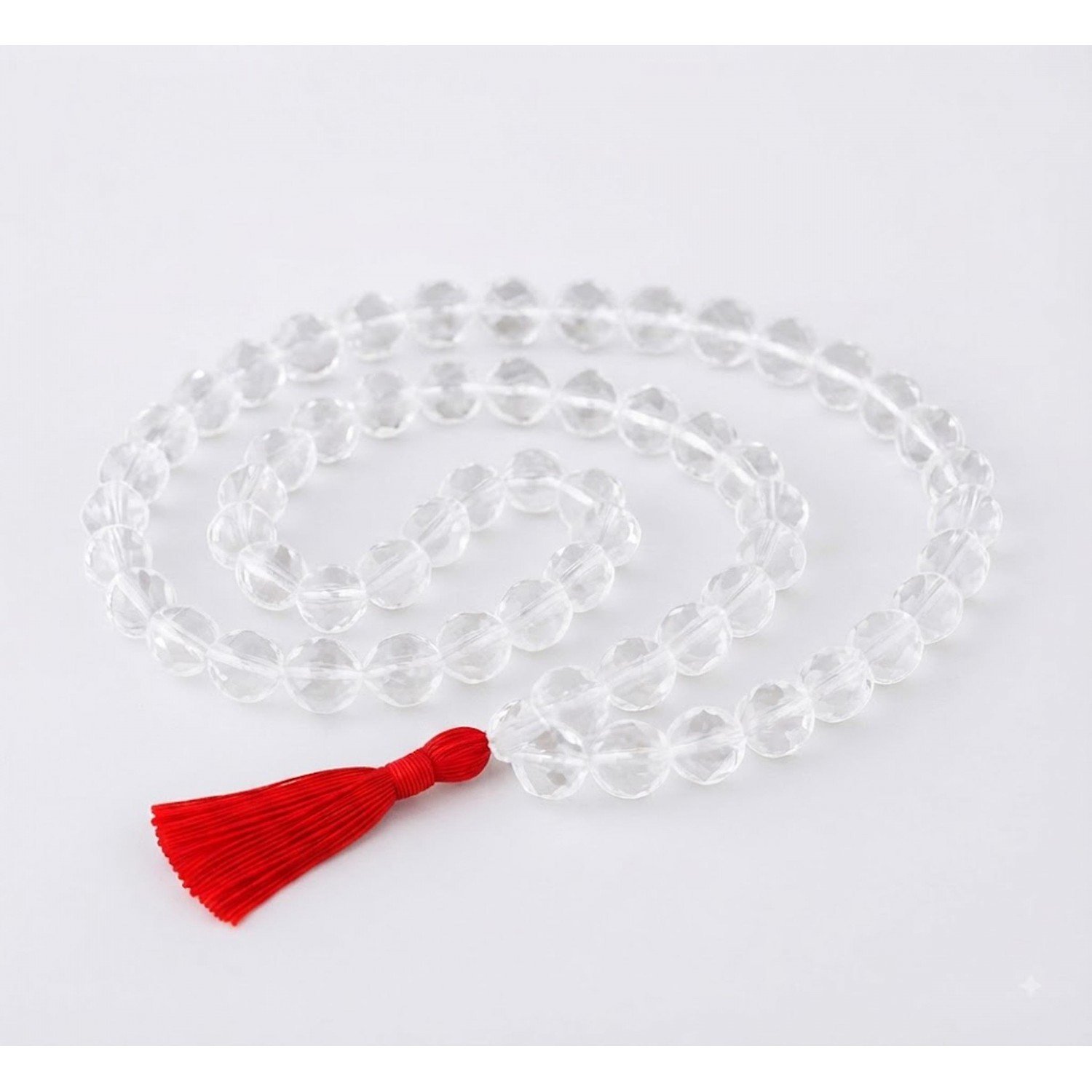 Sfatik (Clear Quartz ) Mala
