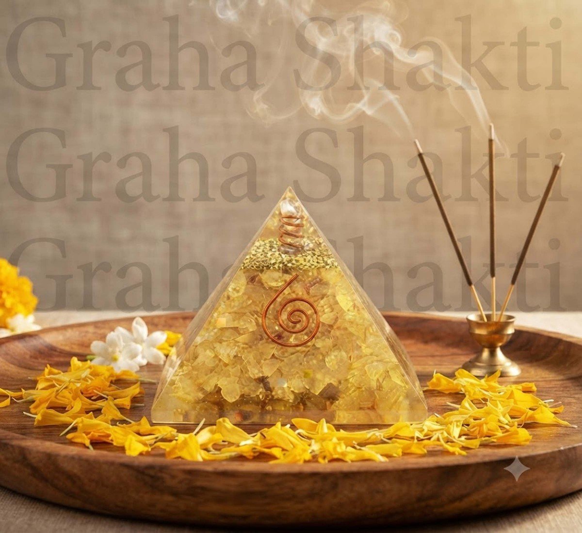 Citrine Pyramid