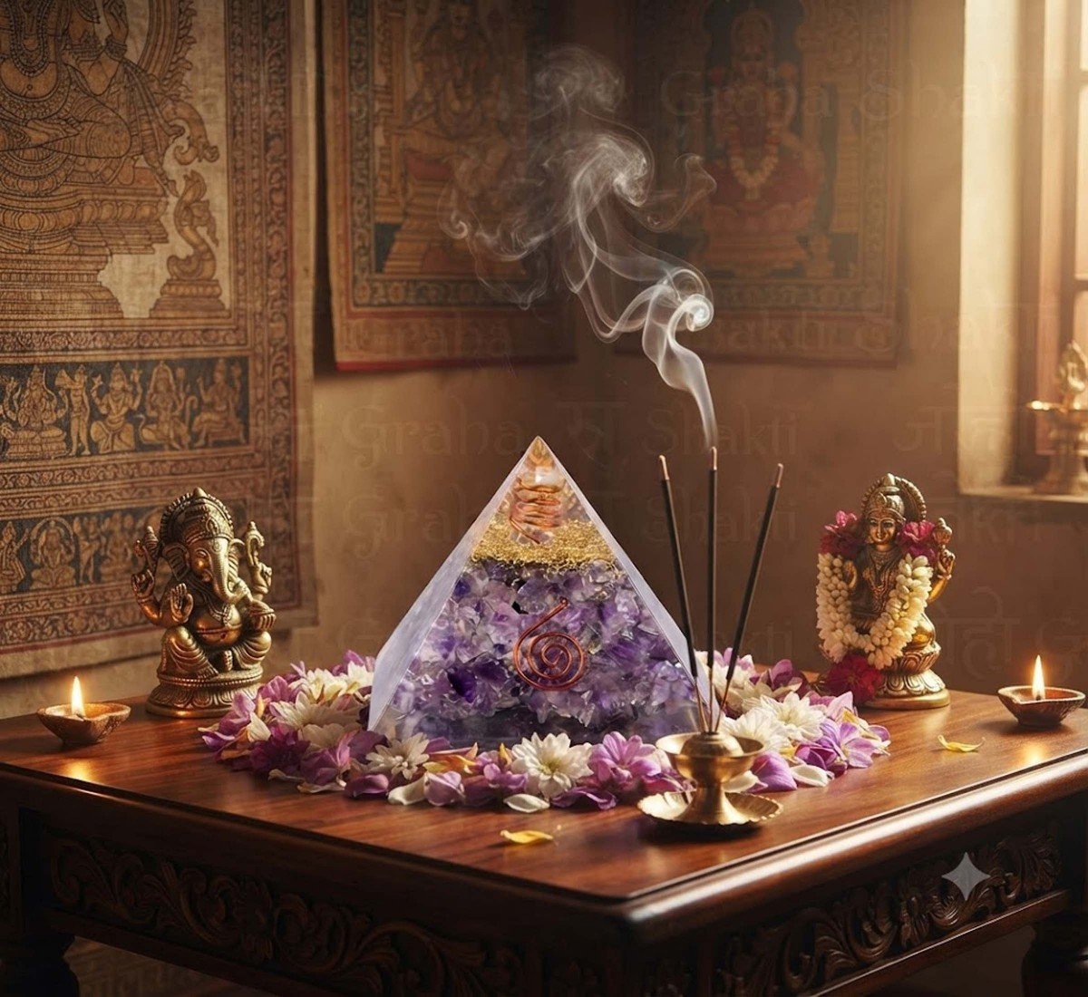 Amethyst Pyramid