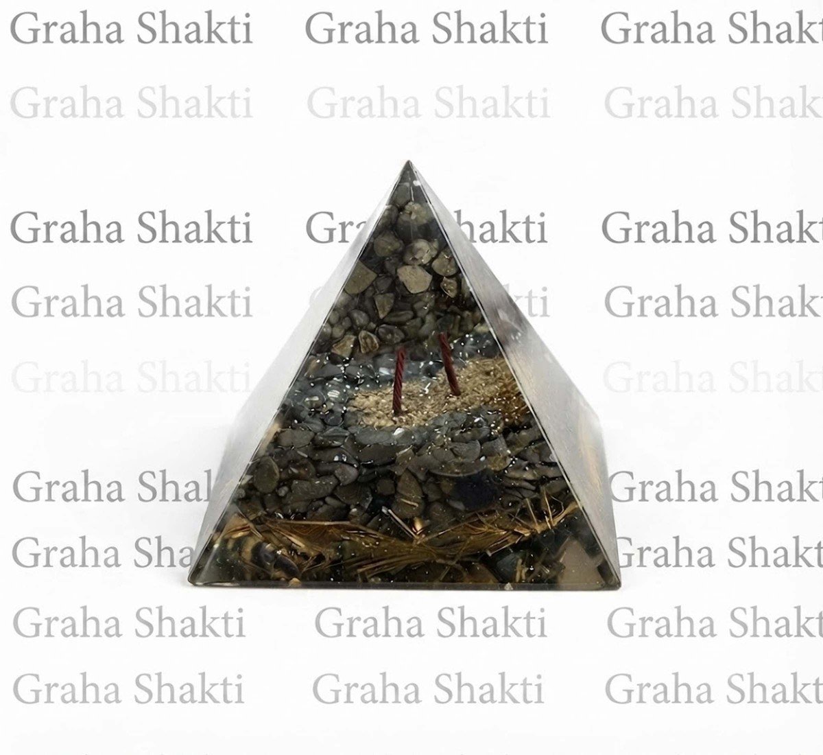 Money Magnet Pyrite Pyramid
