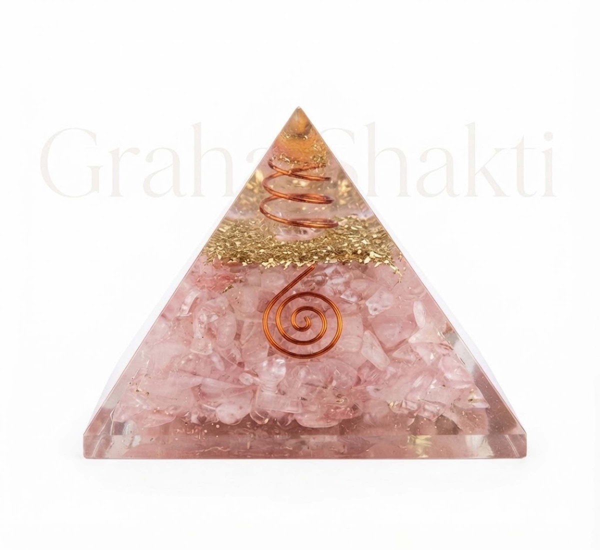 Rose Quartz Pyramid