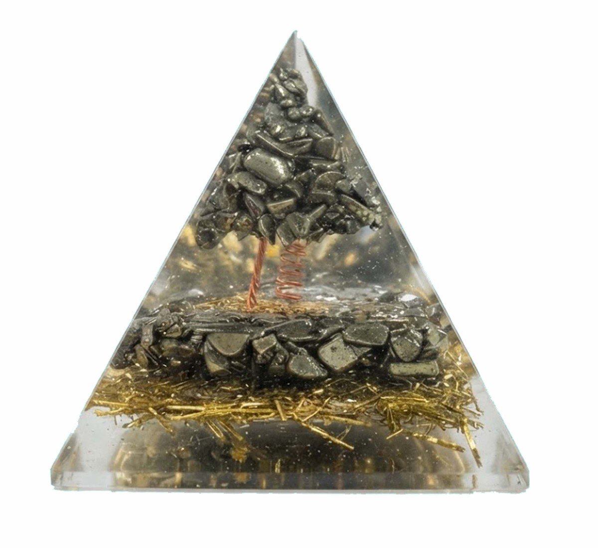 Pyrite Money Magnet Pyramid