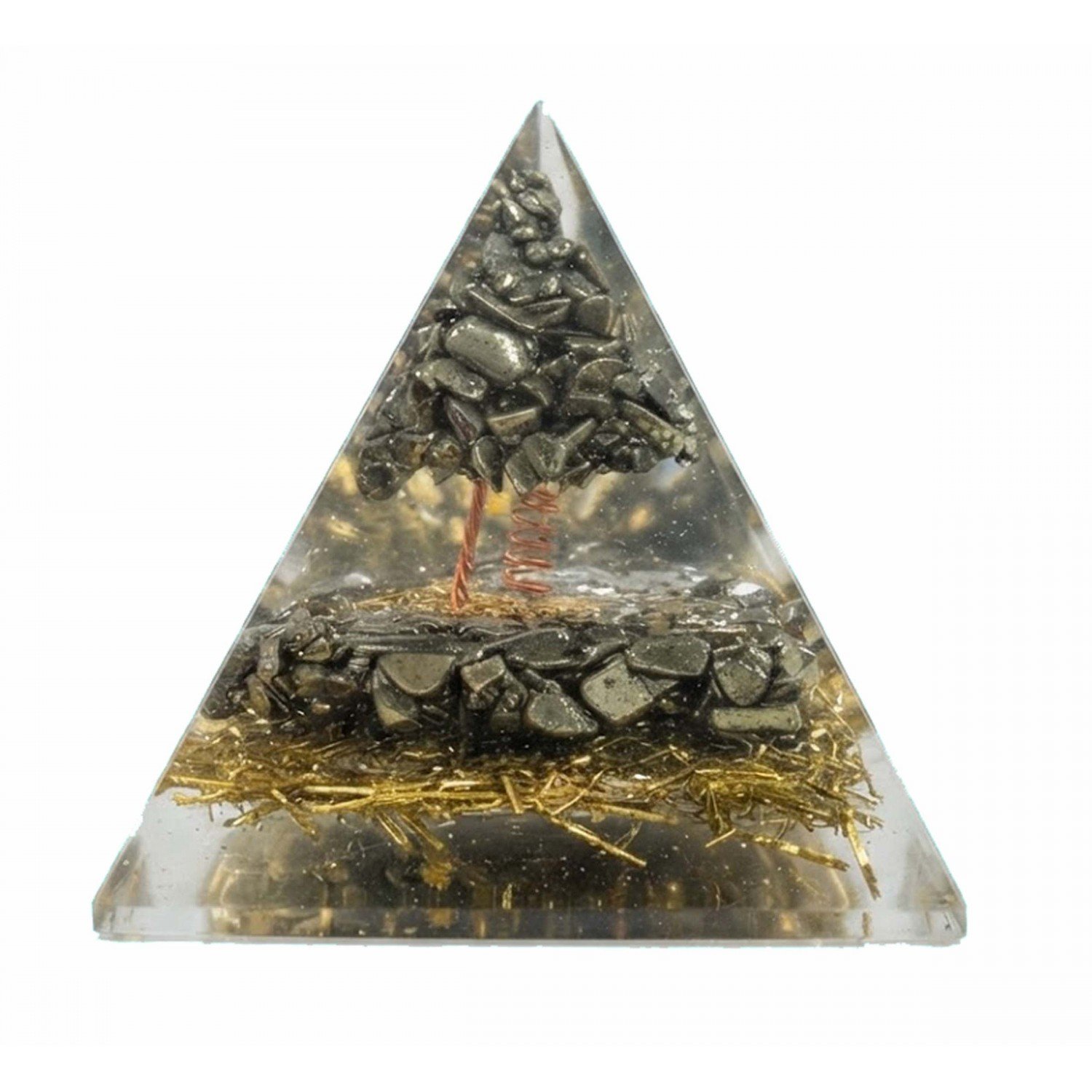 Pyrite Money Magnet Pyramid