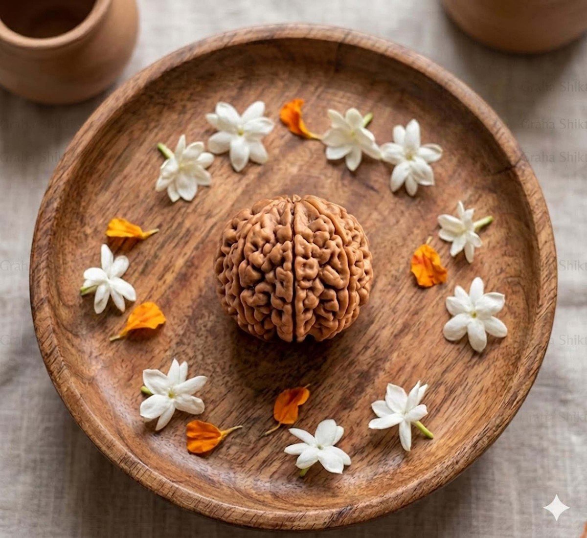 NaturaL 8 Mukhi Rudraksha 