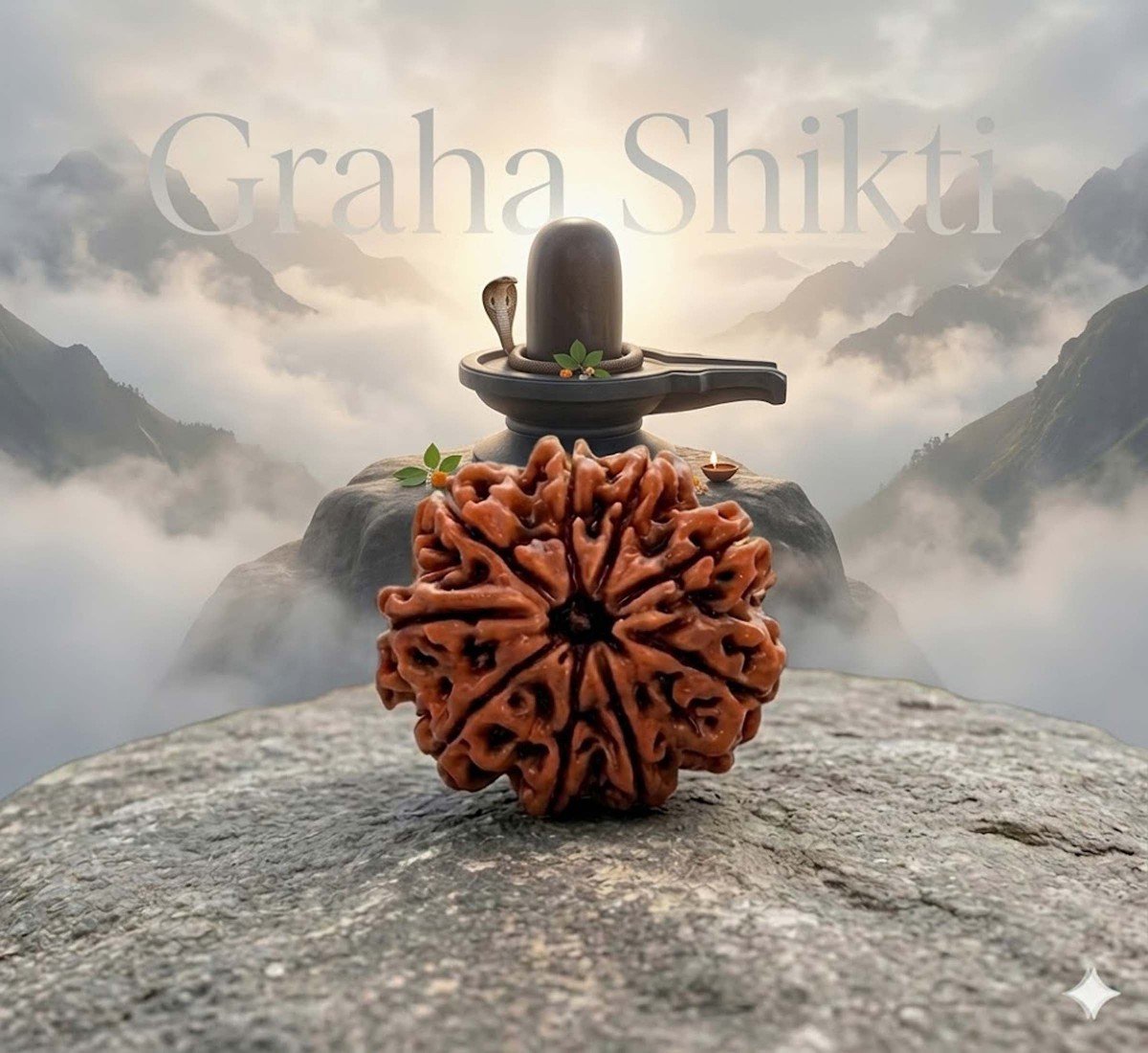 Natural 9 Mukhi Rudraksha 