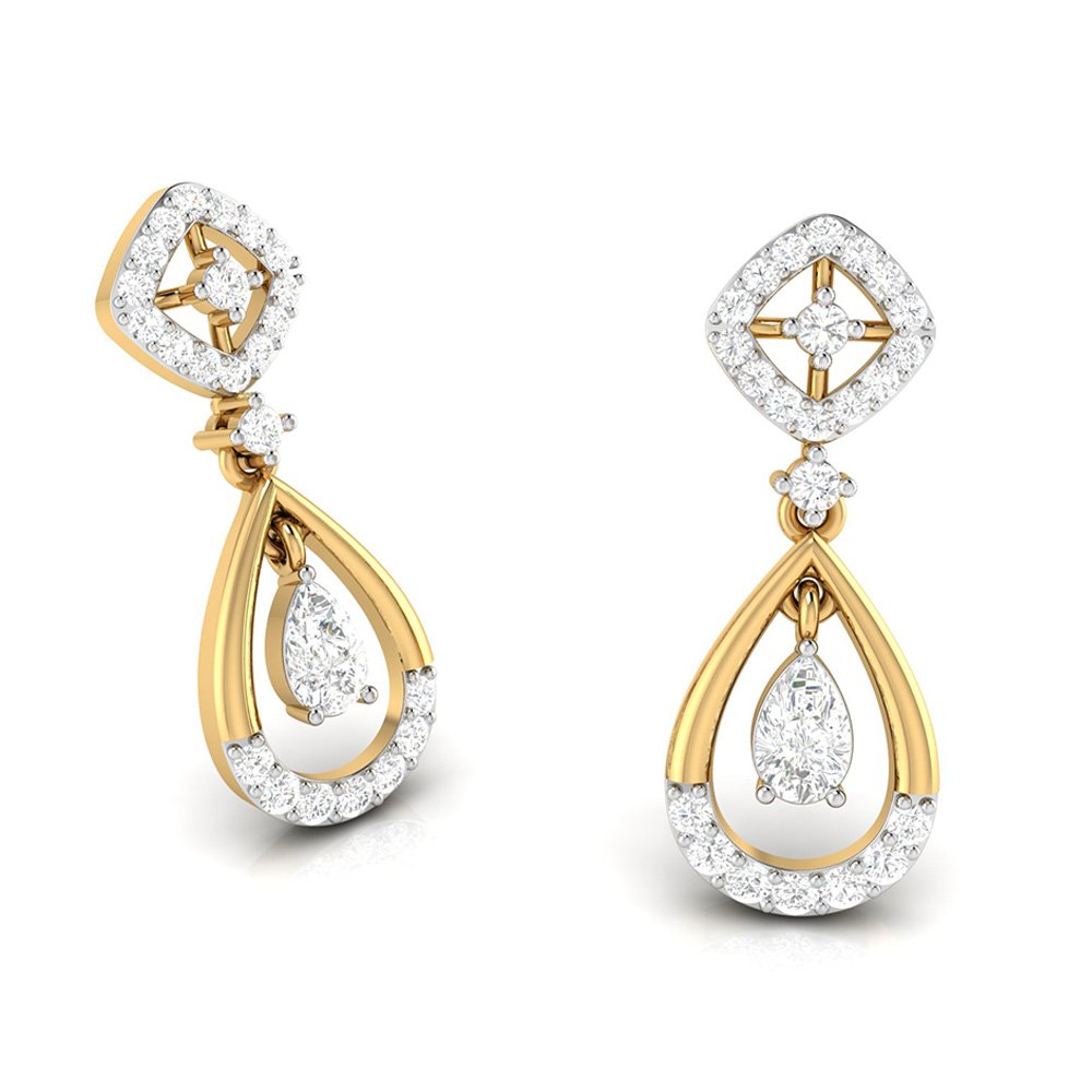 Diamond Hanging Earring | Diwaa